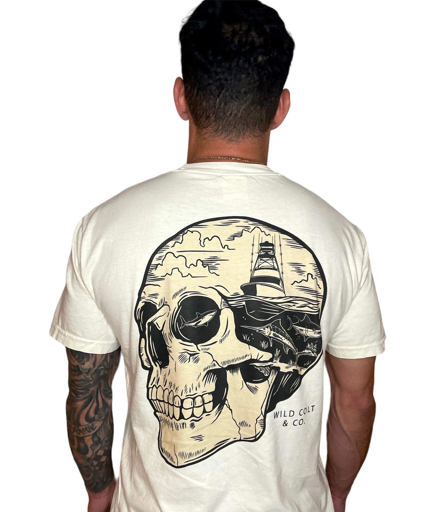 Skull Ocean Tee