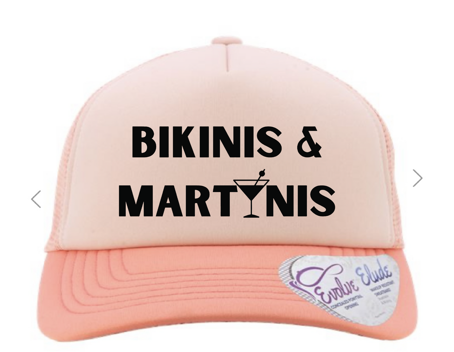 Bikinis & Martinis Pony-tail Hat