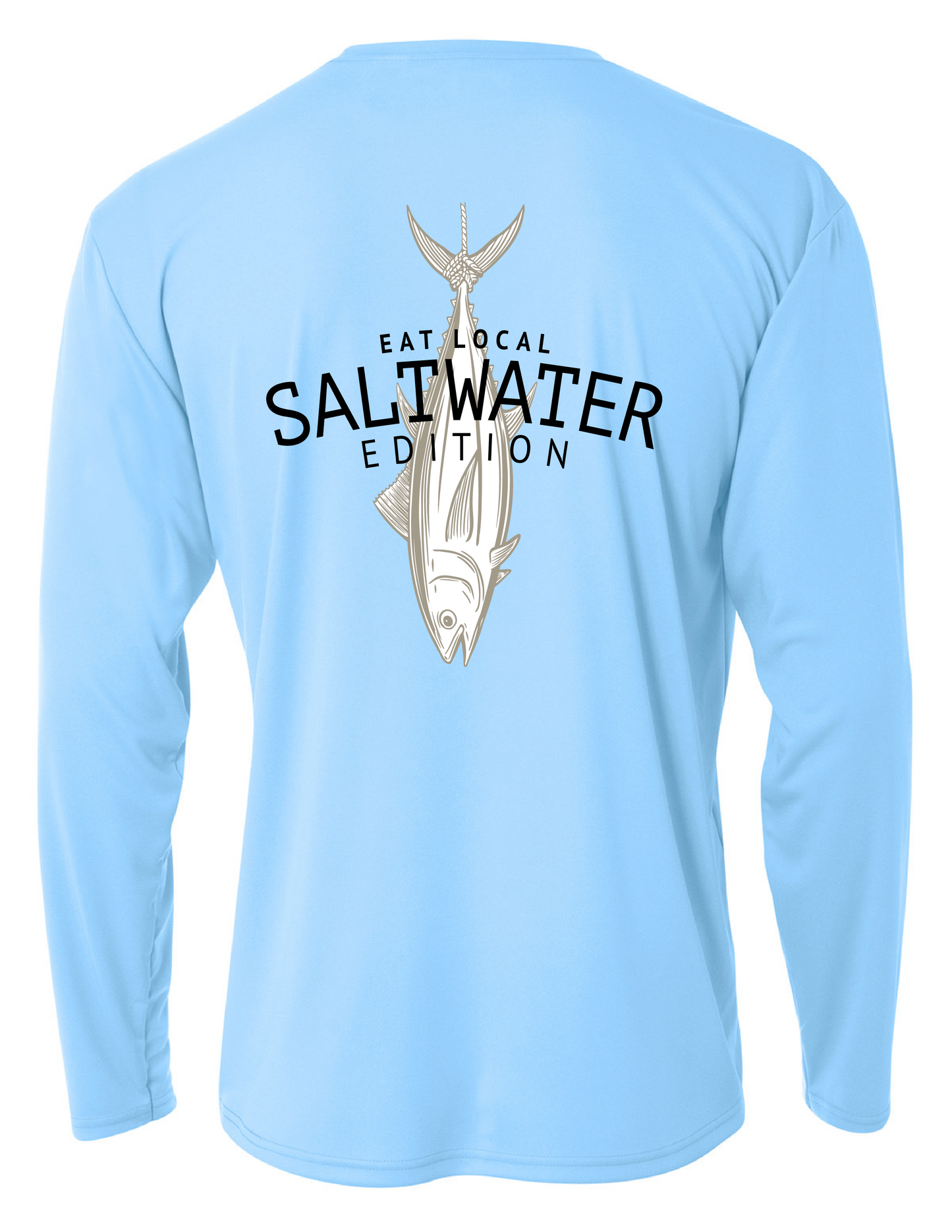 Eat Local Performance Fishing Shirt
