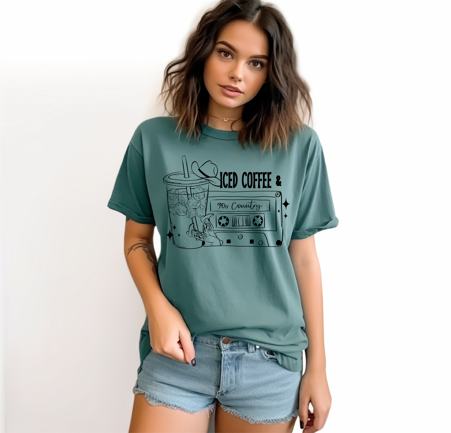 Iced Coffee & Country Tee