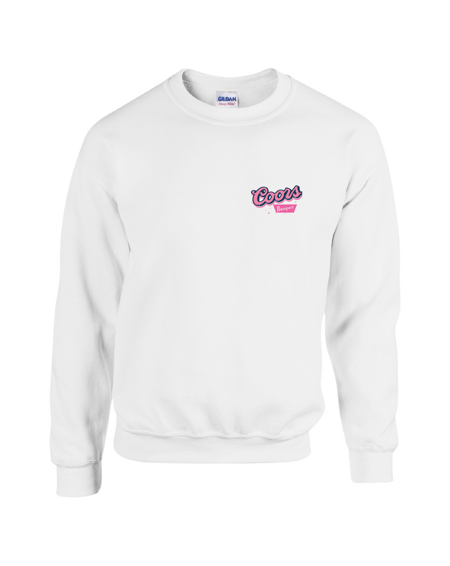 Pink Coors Banquet Rodeo Sweatshirt