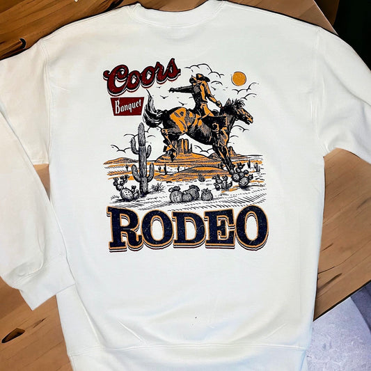 Coors Rodeo Crewneck Sweatshirt