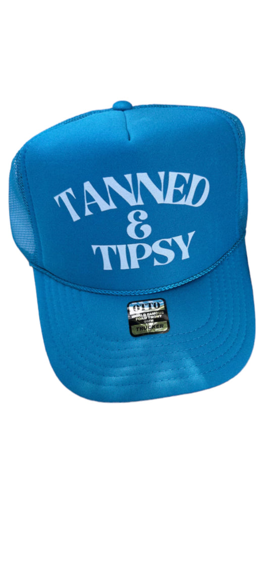 Tanned & Tipsy Trucker Hat