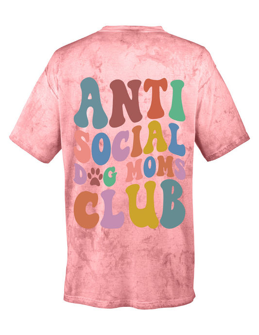 Anti-Social Dog Moms club Tee